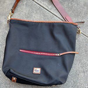 Vintage Black Dooney and Bourke Handbag